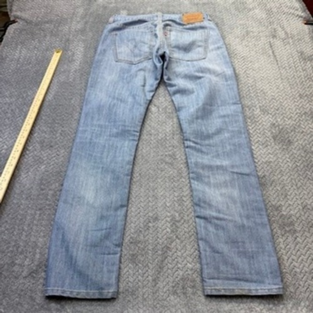 Levi's‎ 511 Skinny Jeans Mens 31x31 Light Wash Blue Denim Stretch 04511-1472 - Picture 2 of 11